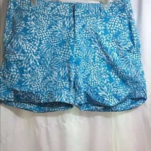 Women’s Pineapple Blue Shorts!